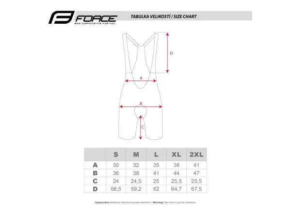 Force Action Lady women's shorts with braces and padding black