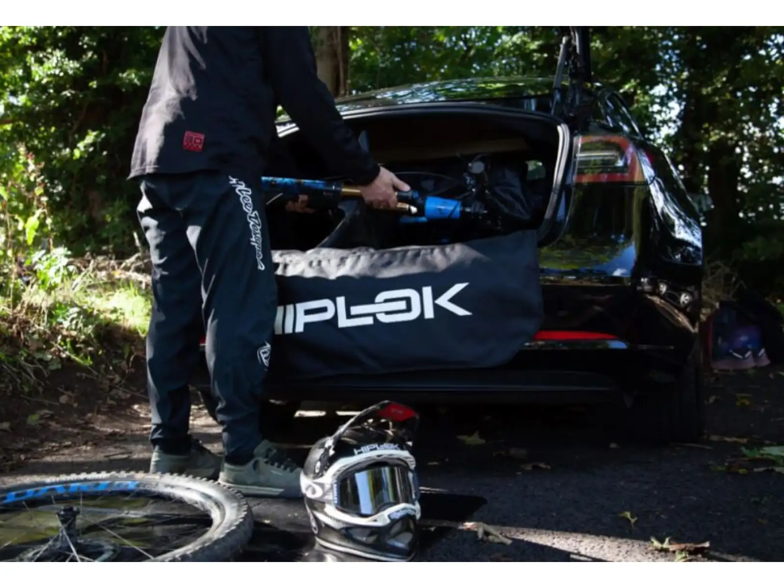 Hiplok Rideshield protective pad 2700 x 1020 mm black