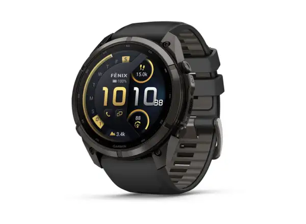 Garmin Fénix 9 Pro inReach 51 mm smart watch Carbon gray DLC Titanium Black/Pebble gray