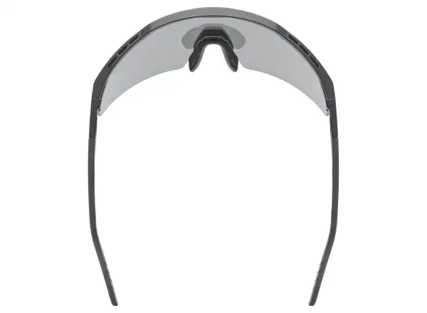 Uvex Flowline sport glasses Black Matt/Mir.Silver