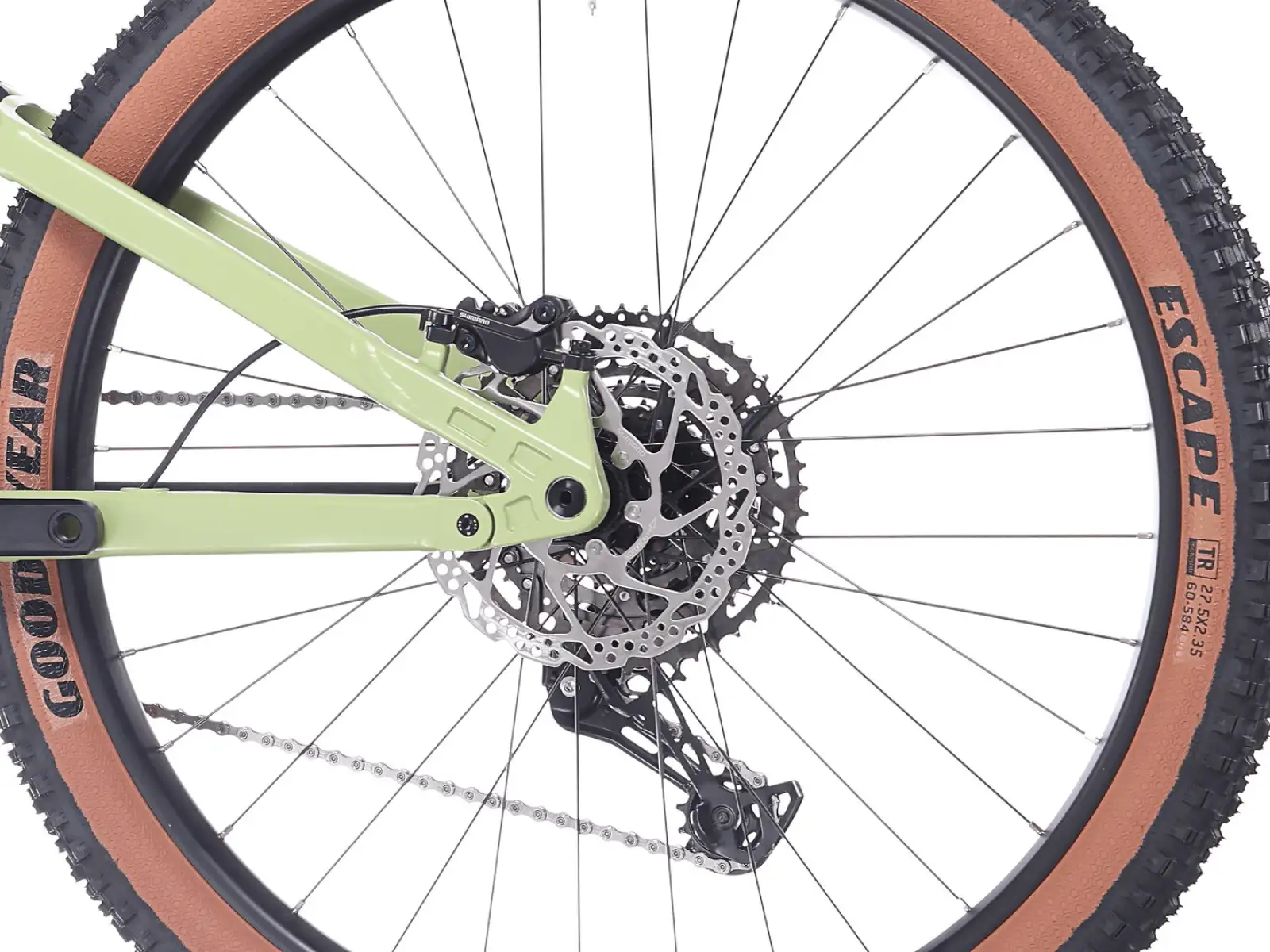 Rock Machine Blizz FS 50-27 mountain bike Matte Jade Green