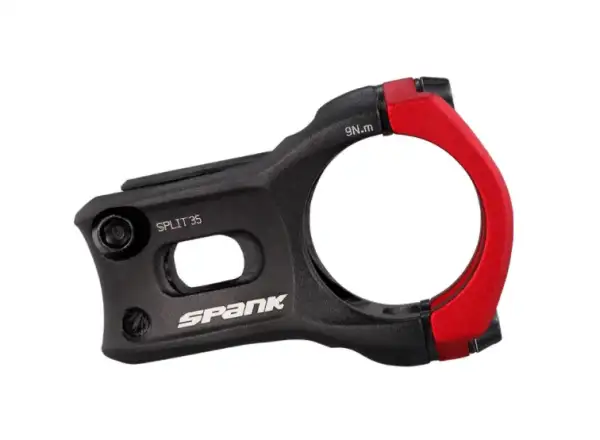 Spank Split 35 stem 40 mm black/red