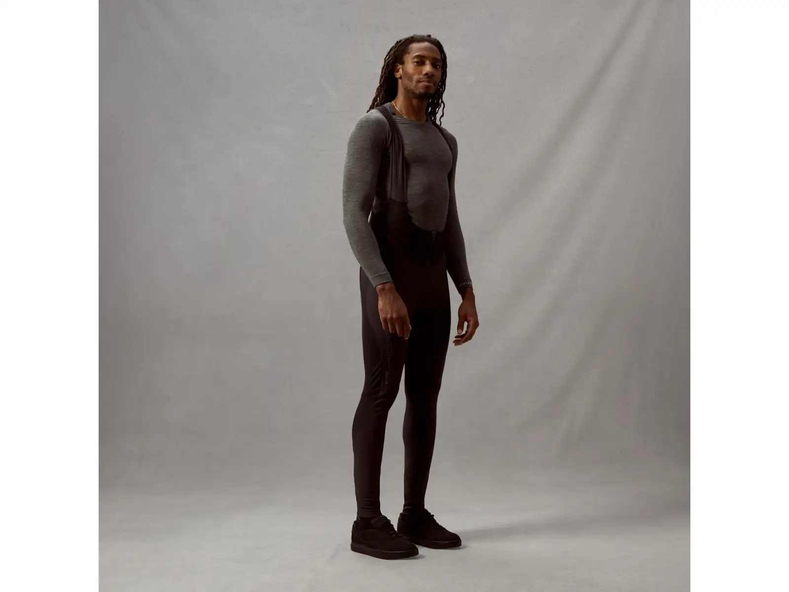 Endura Pro SL men's insulated pants with pad and bib Black
