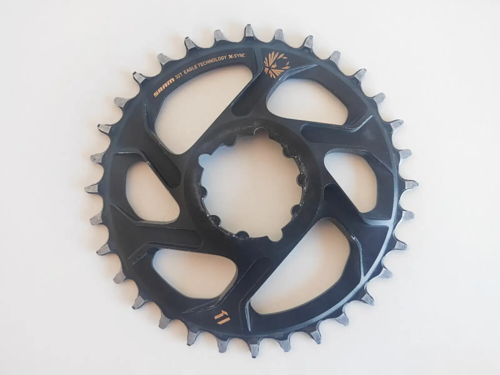 Sram Eagle X-sync Direct Mount 6 Offset Boost 12-speed Chainring 32 Teeth Gold CHECKED