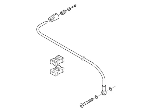 Shimano SM-BH90-SBM Brake Hose 1700 mm Rear