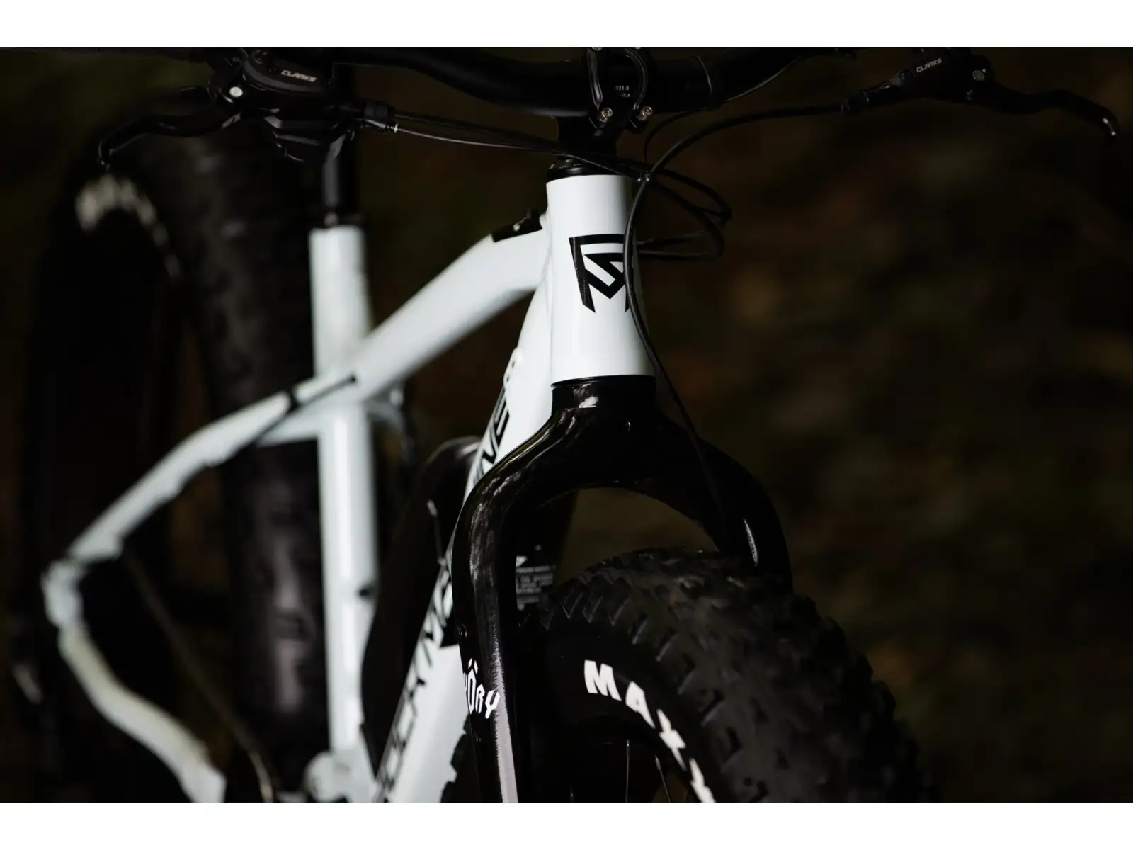 Rock Machine VYÖRY e50 S fatbike e-bike Gloss White/Black SAMPLE