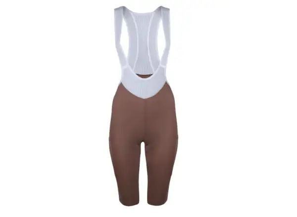 Force Mono Lady women's shorts with pad and bib brown