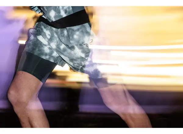 Dynafit Trail Reflective 2in1 men's running shorts Cinder
