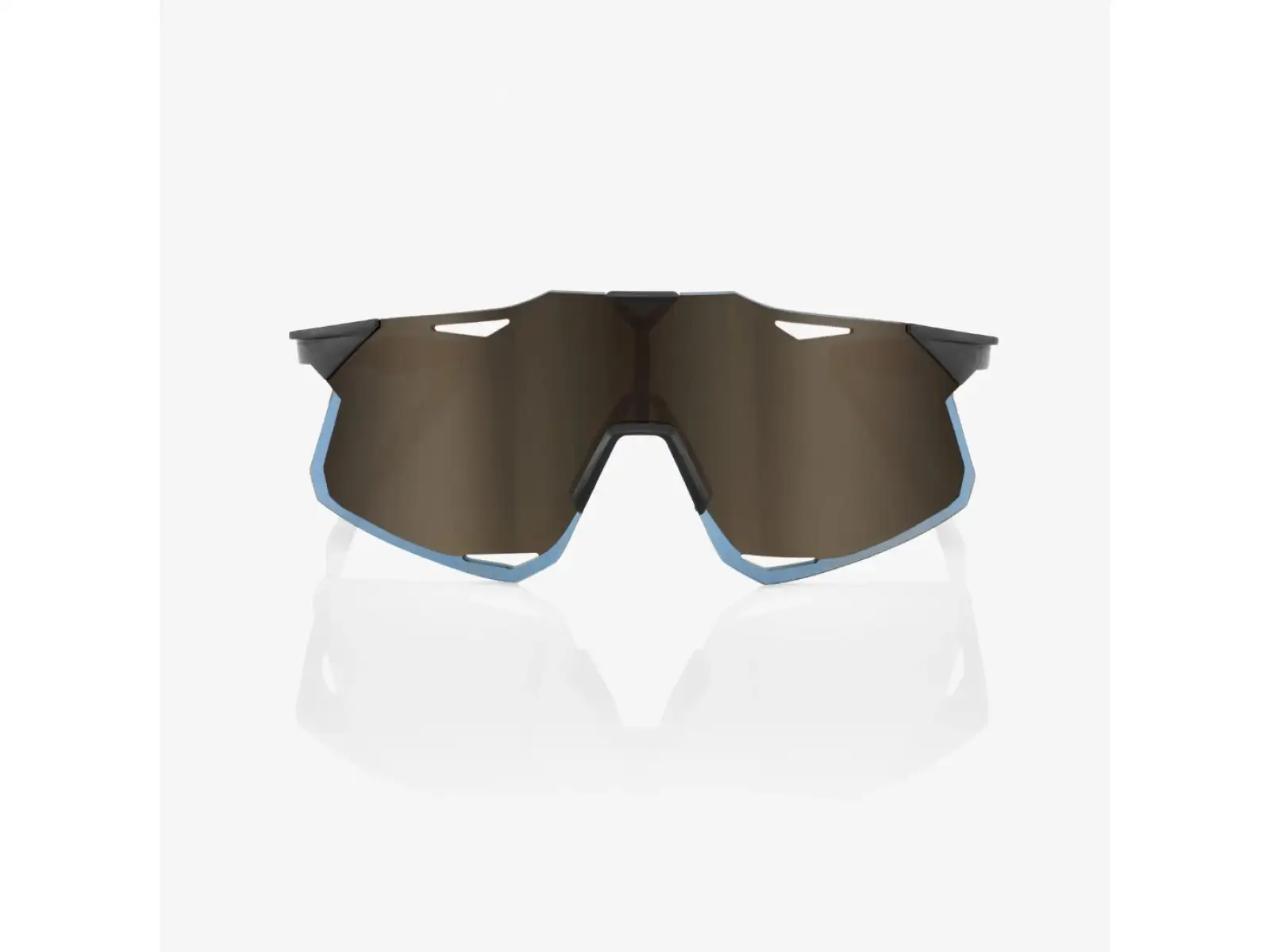100% Hypercraft Sports Matte Black/Soft Gold Sunglasses