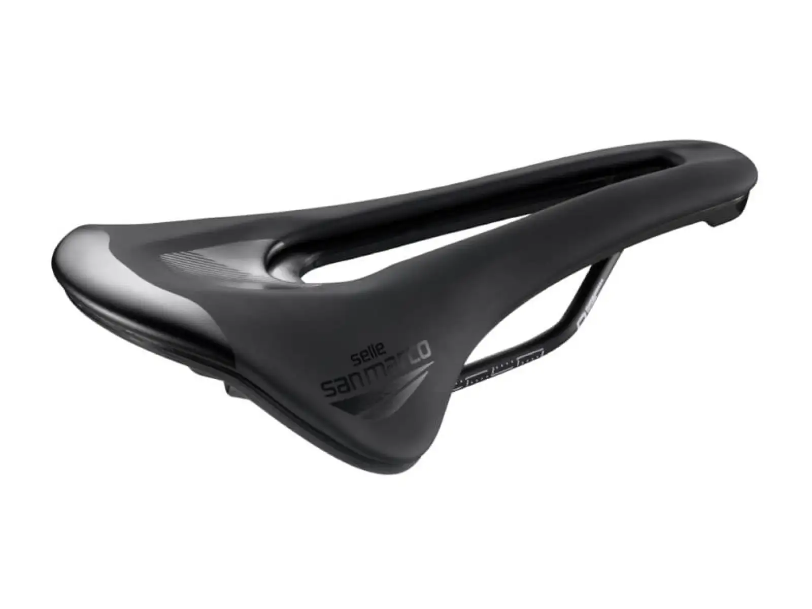 Selle San Marco Shortfit 2.0 Open-Fit Dynamic Narrow saddle black