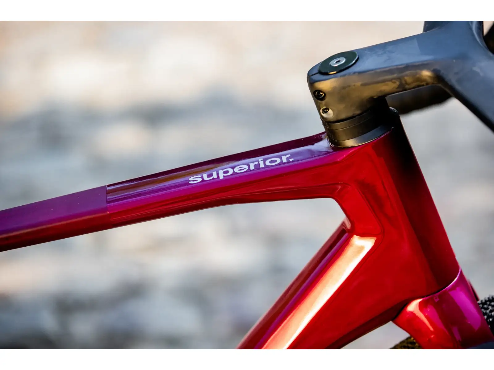 Superior X-Road 9.7 GR gravel bike matte berry carbon