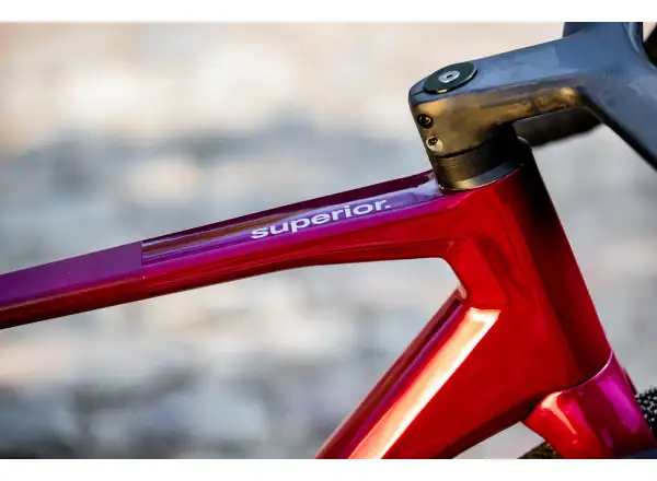 Superior X-Road 9.7 GR gravel bike matte berry carbon
