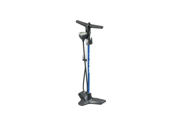 Topeak JoeBlow Race floor pump blue