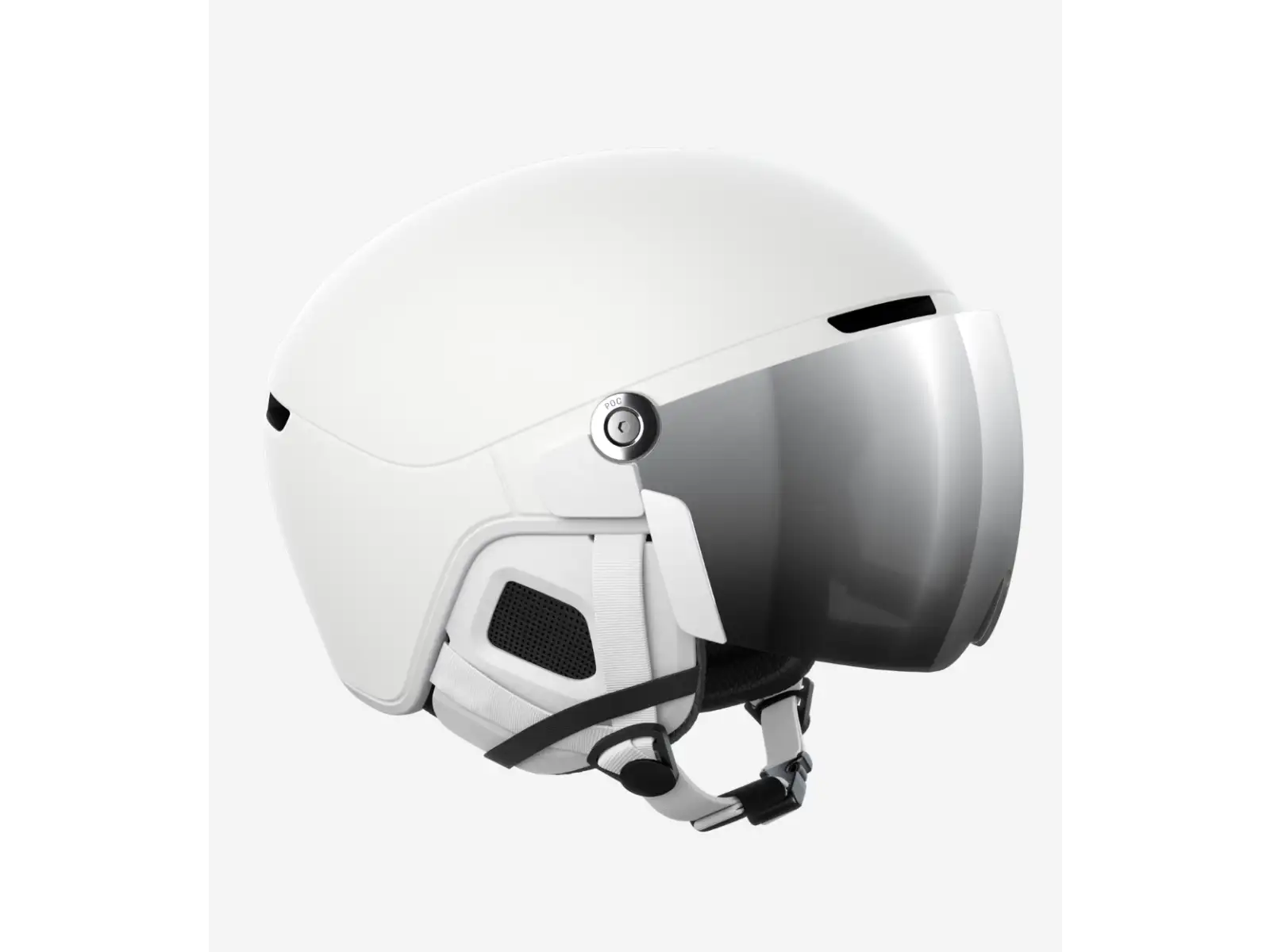 POC Obex Visor ski helmet Hydrogen White/Clarity Universal/Partly Sunny/Silver