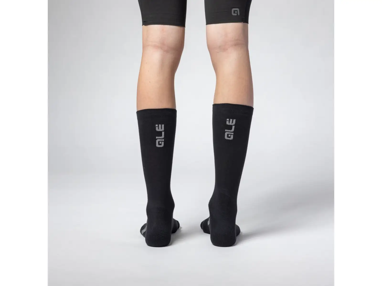 ALÉ Thermo 2.0 winter cycling socks Black