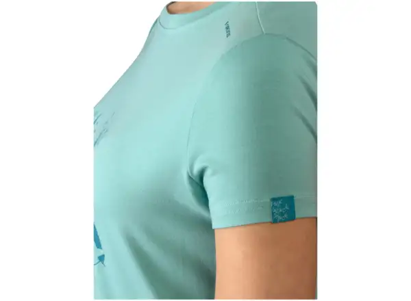 Viking Lako women's T-shirt short sleeve Blue