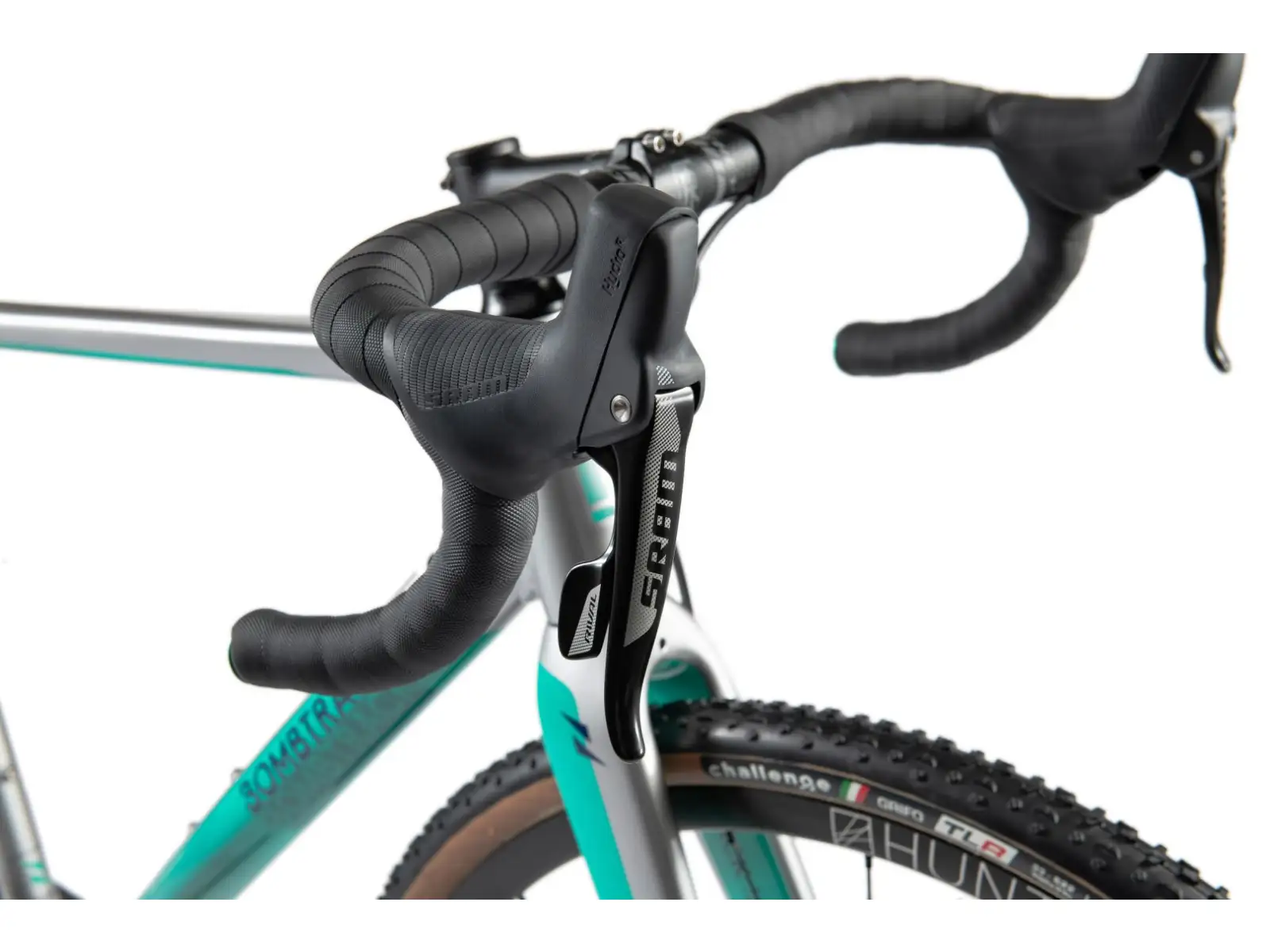 Bombtrack Tension 2 cyclocross bike Glossy Grey / Green