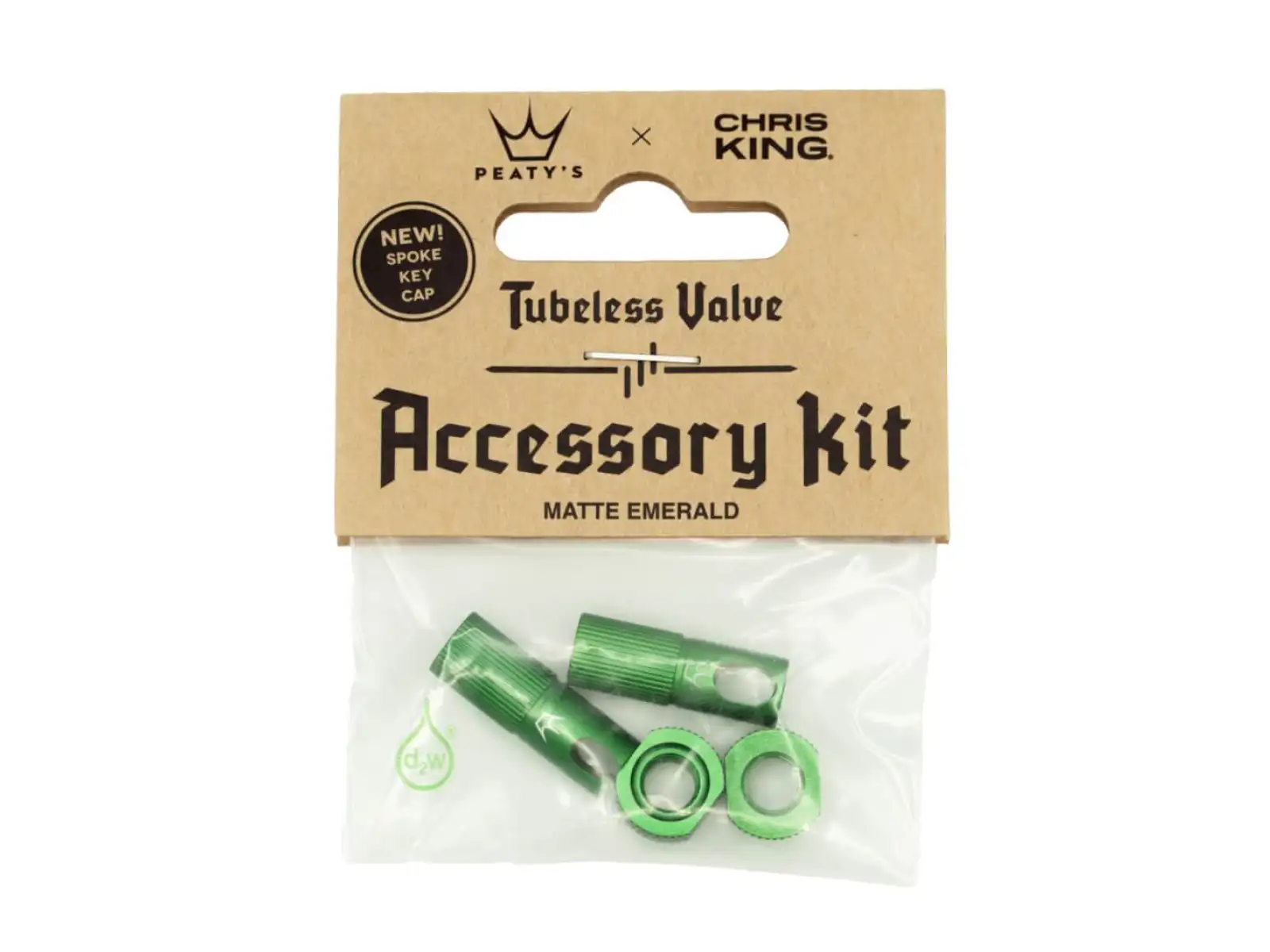 Peatys x Chris King MK2 valve accessory kit