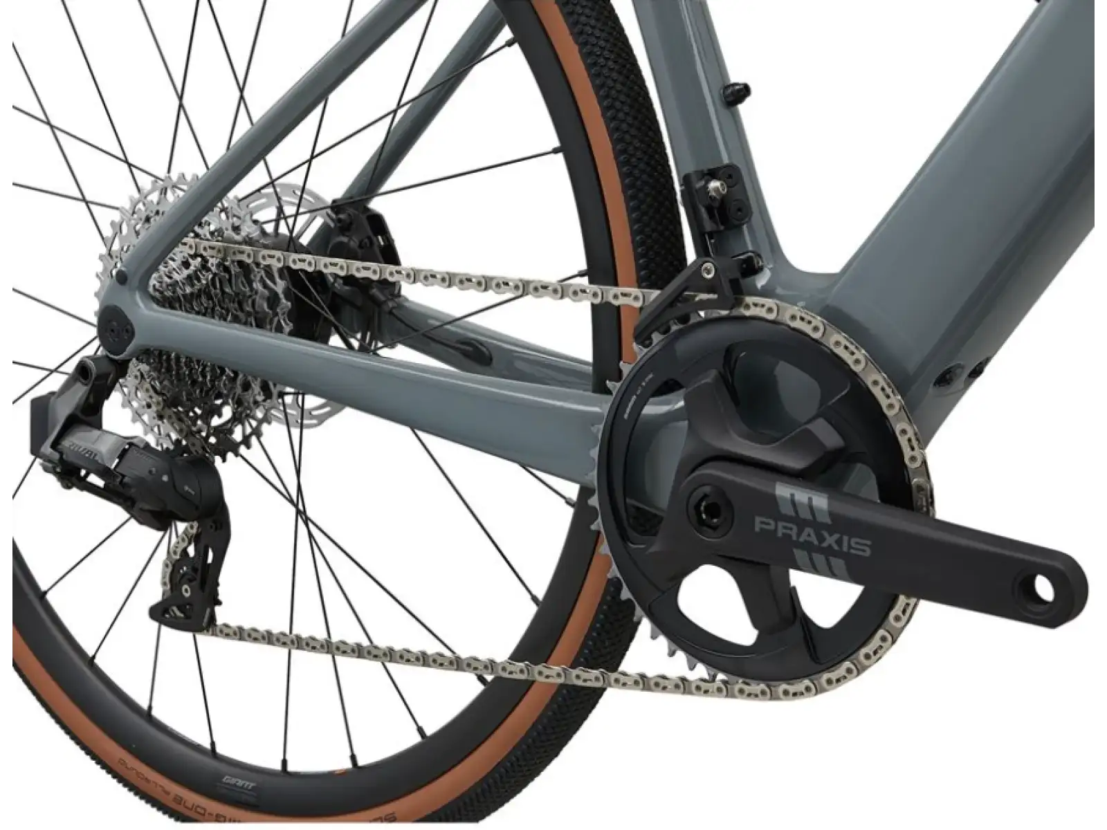 Liv Avail Advanced E+ Elite AR road e-bike Eucalyptus/Ocean Storm