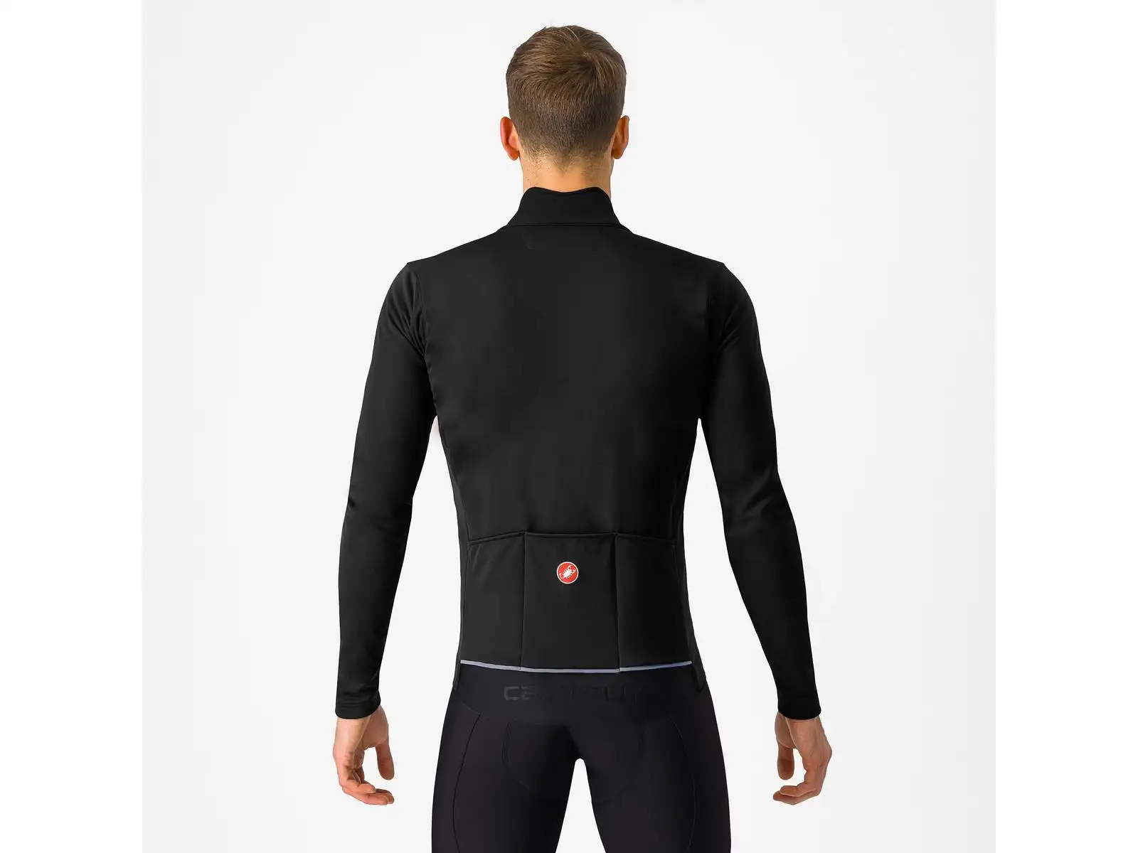 Castelli Perfetto Air men's jacket Light Black