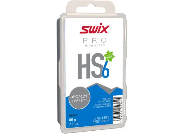 Swix HS06-6 High Speed glide wax 60g