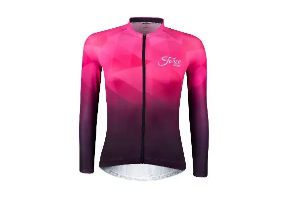 Force Gem women's jersey long sleeve pink