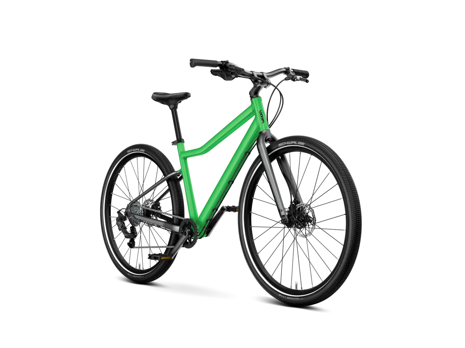 Woom 6 Explore kids bike 26" Jungle Green