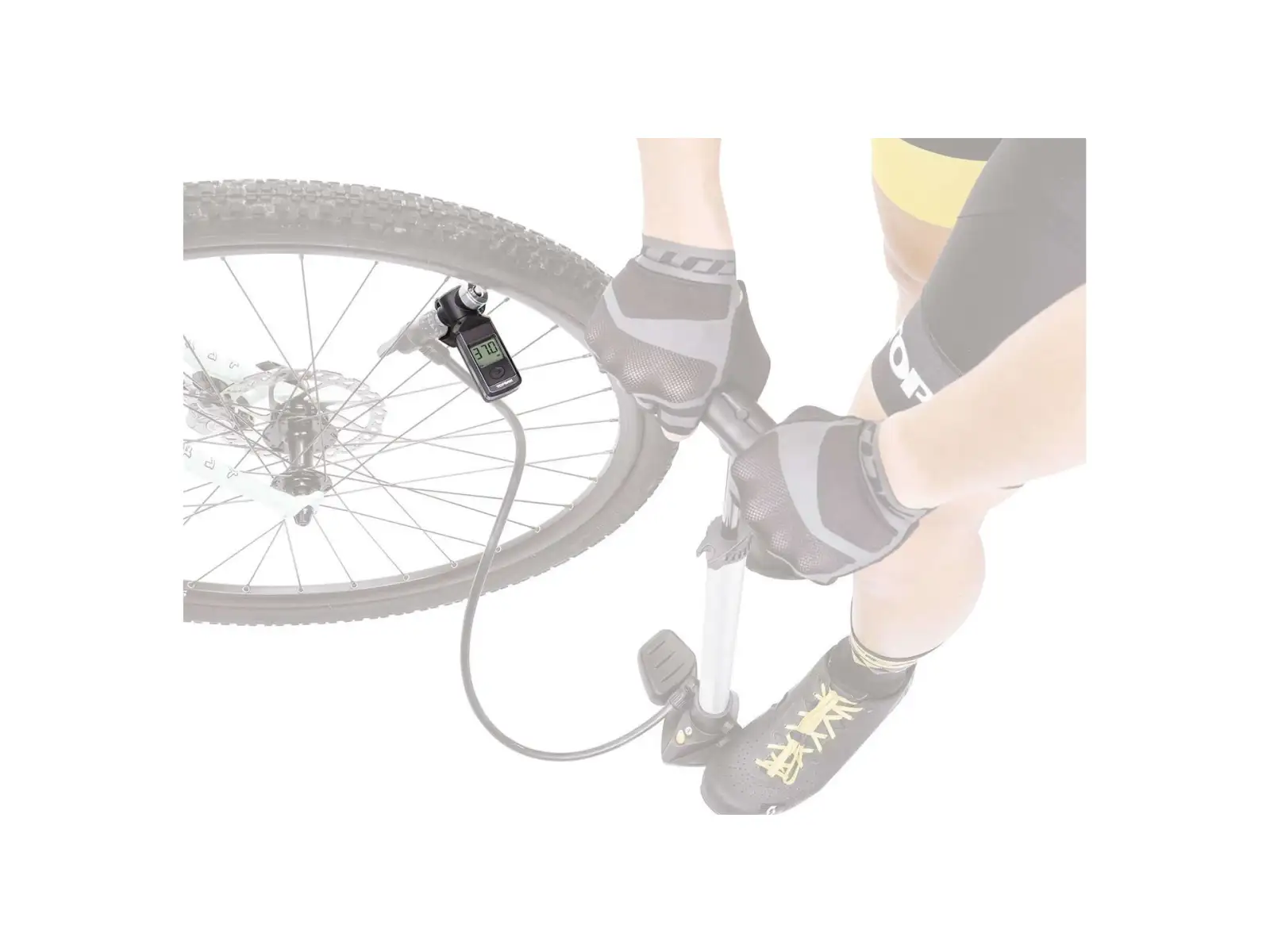 Topeak Shuttle Gauge Digital pump head