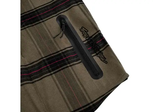 Troy Lee Designs Grind Flannel Paid men's shirt Dark Pine