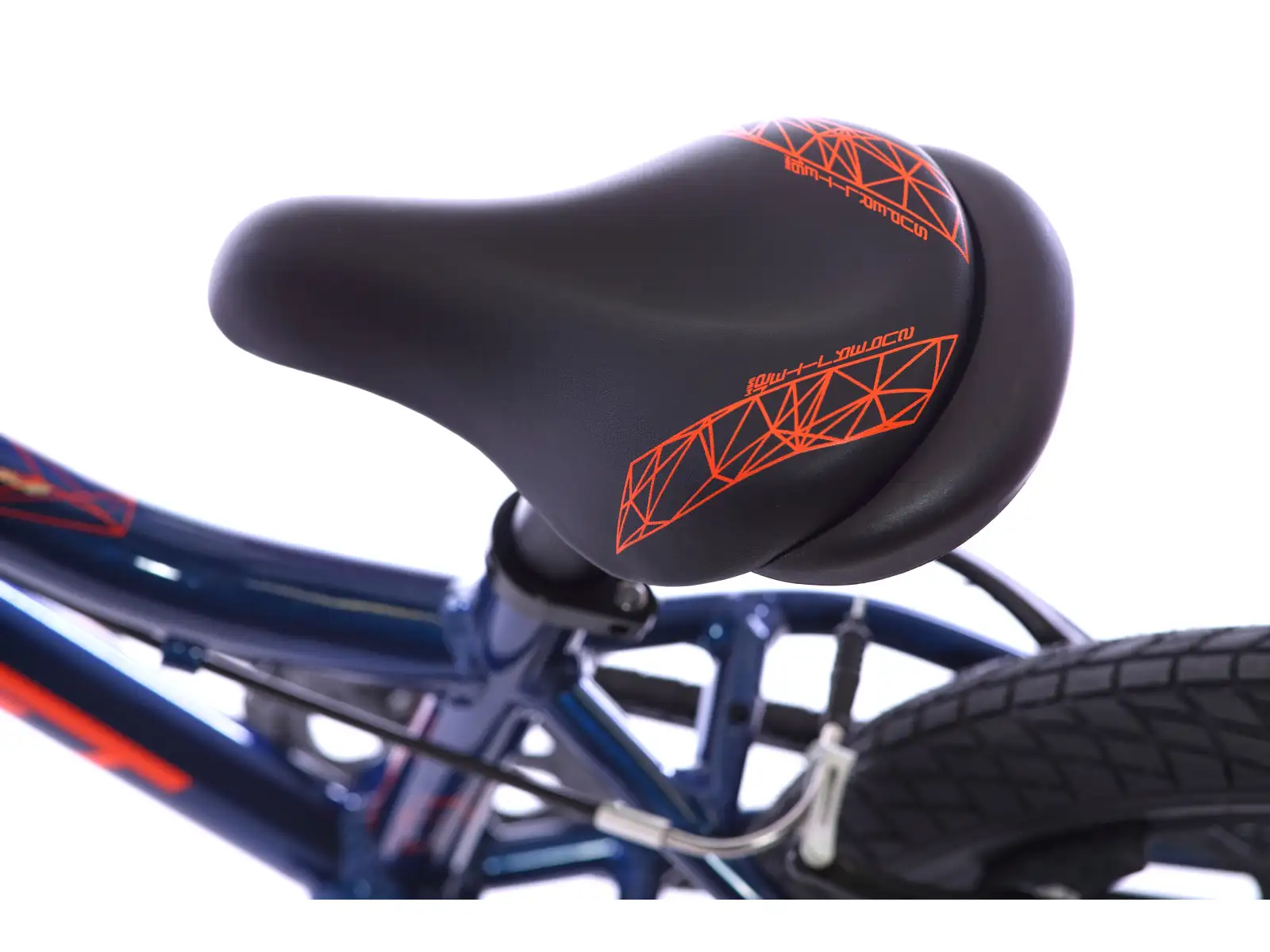 Amulet 16 Mini Superlite dark blue metalic/orange shiny children's bike