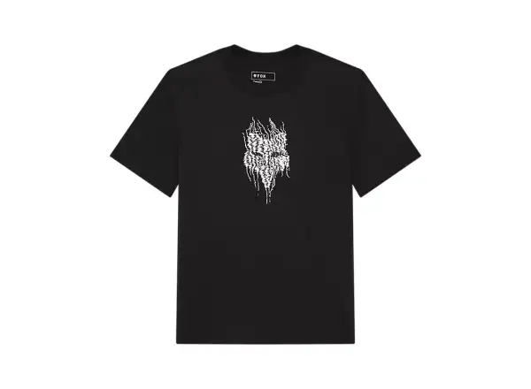 Fox Bark Tech women's t-shirt short sleeve Black
