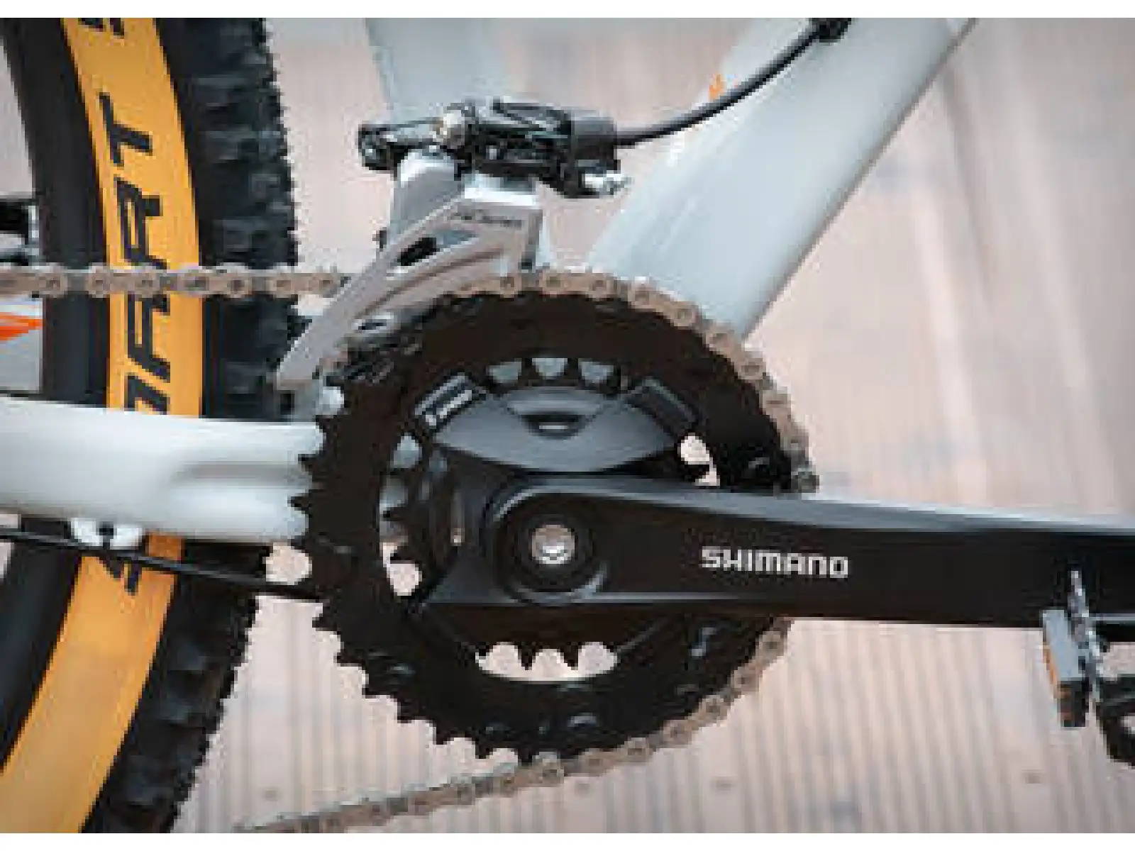 Superior XC 859 Gloss Grey/Orange mountain bike