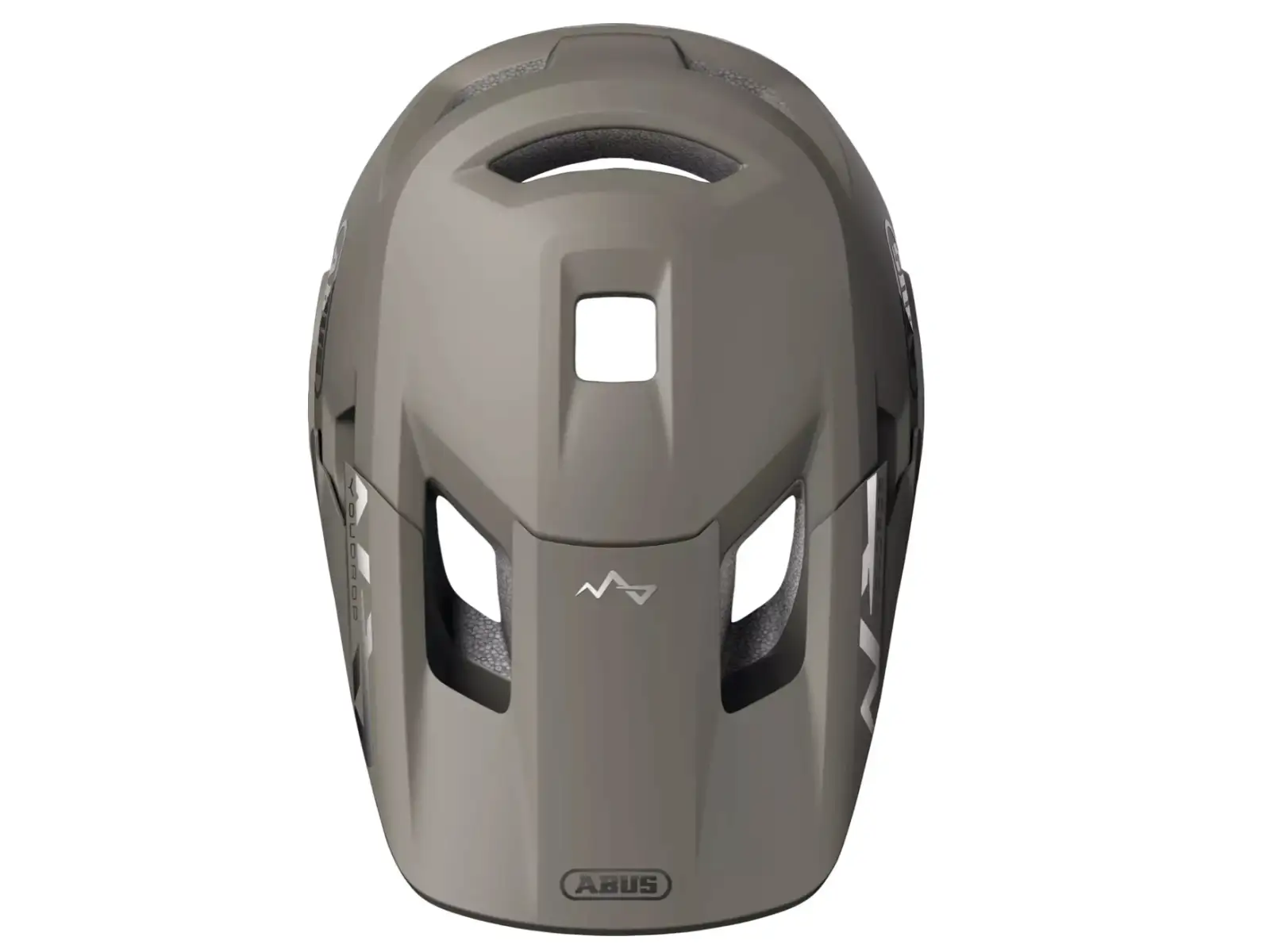 Abus YouDrop FF kids helmet Dust Grey