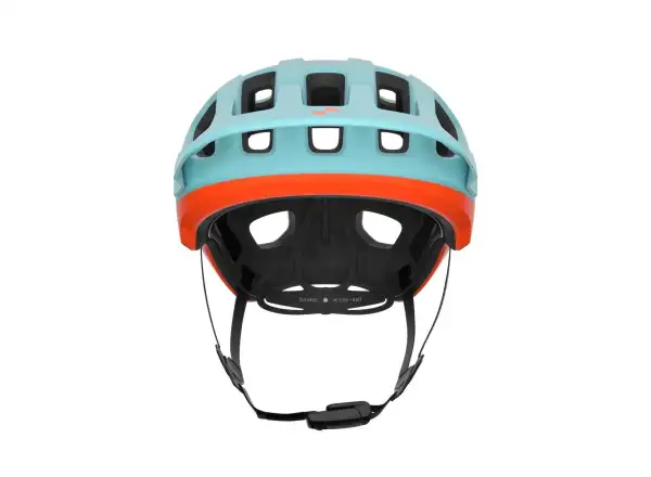 POC Cularis helmet Indicolite Blue Matt/Carnelian Orange Matt
