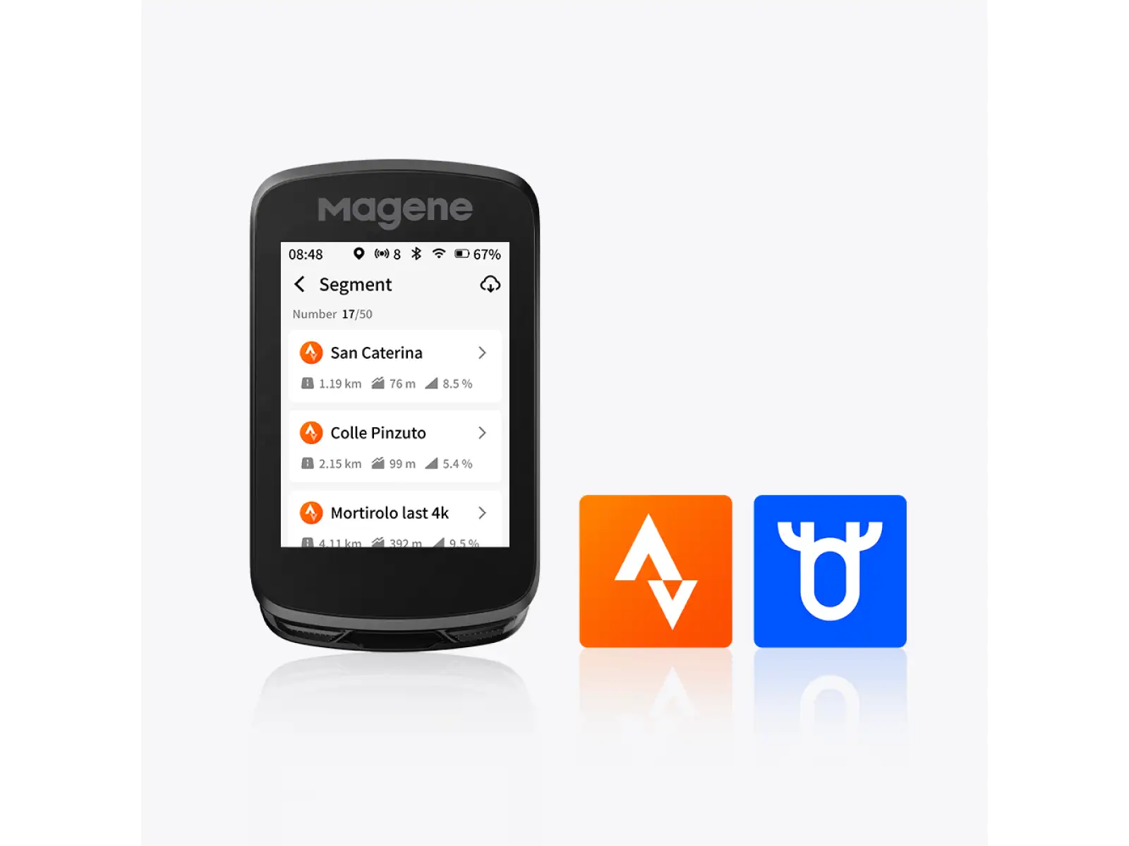 Magene C606 V2 GPS bike computer