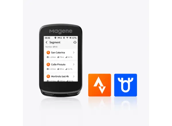 Magene C606 V2 GPS bike computer