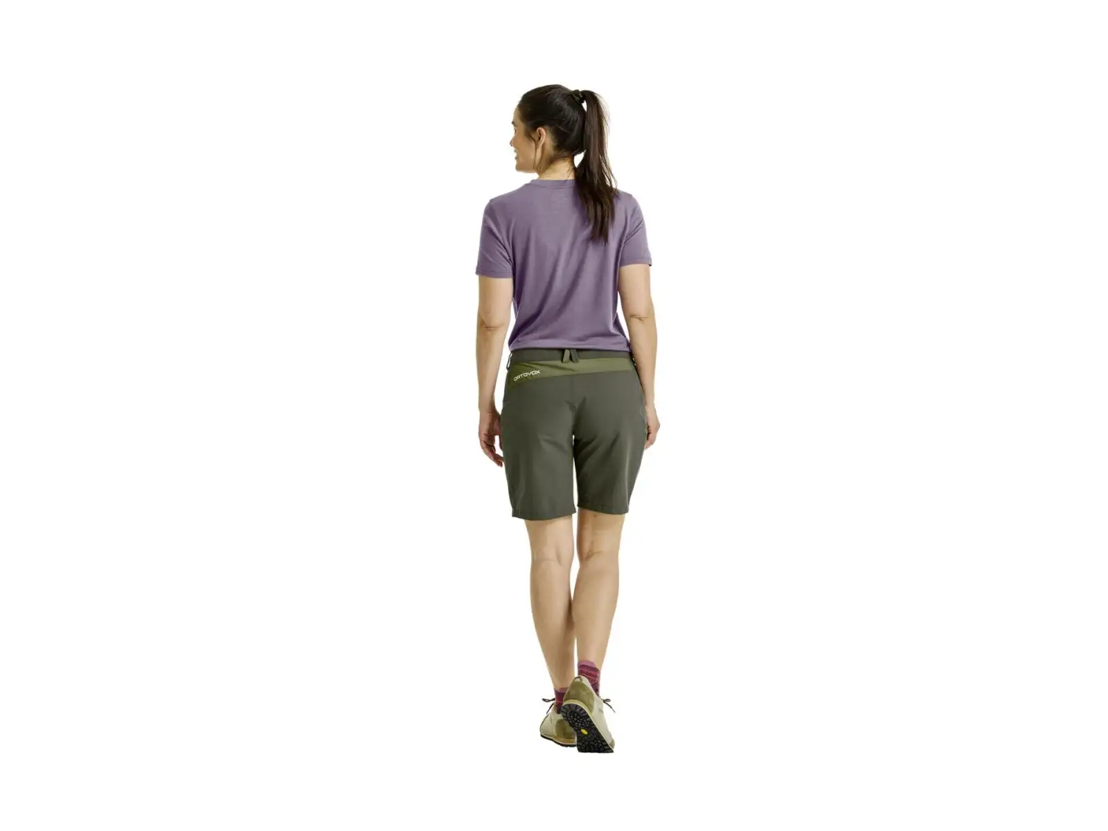 Ortovox 120 Cool Tec Abstract women's T-shirt Wild Berry