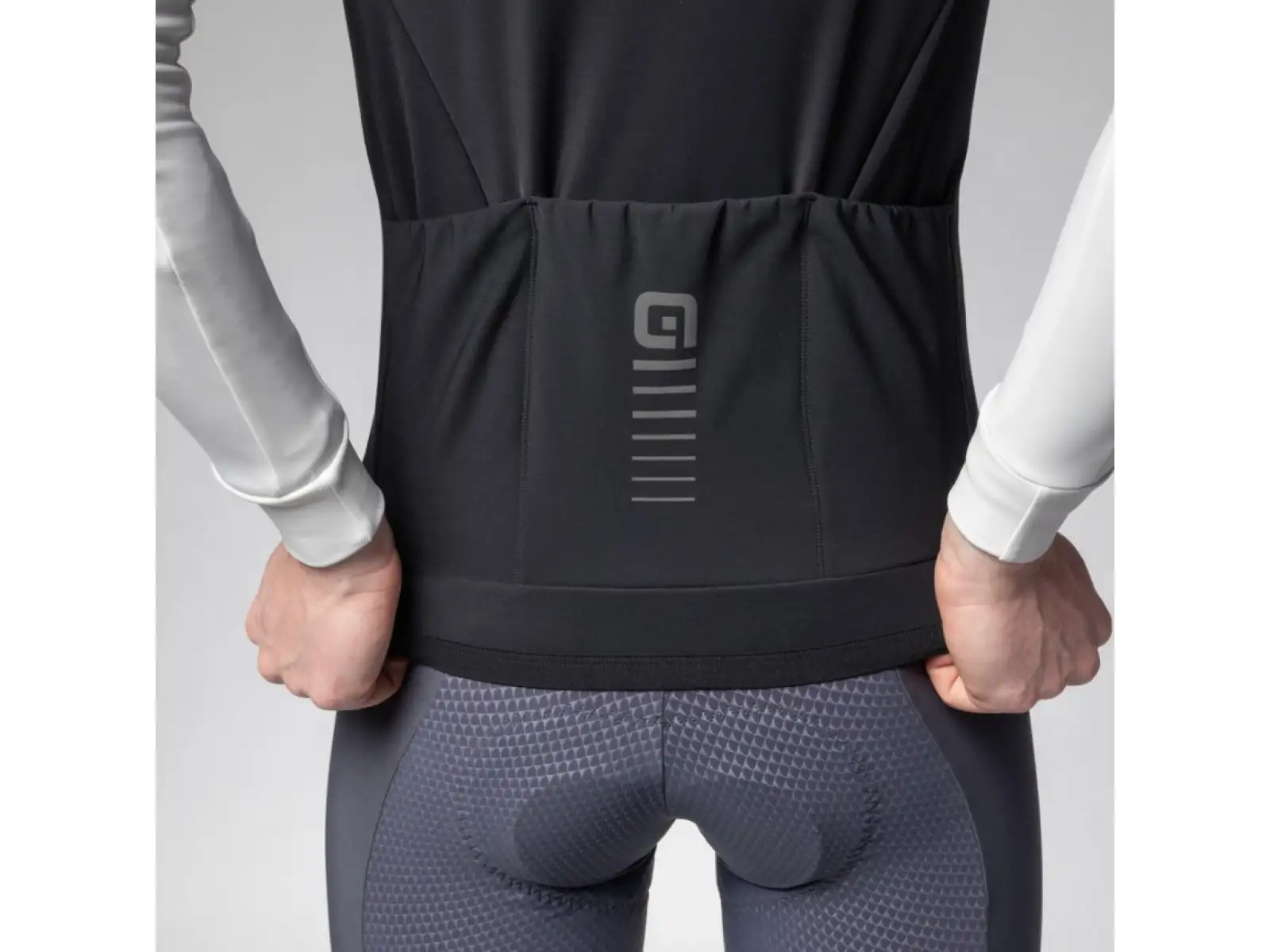 Alé PR-E Thermo 2.0 men's cycling vest Black