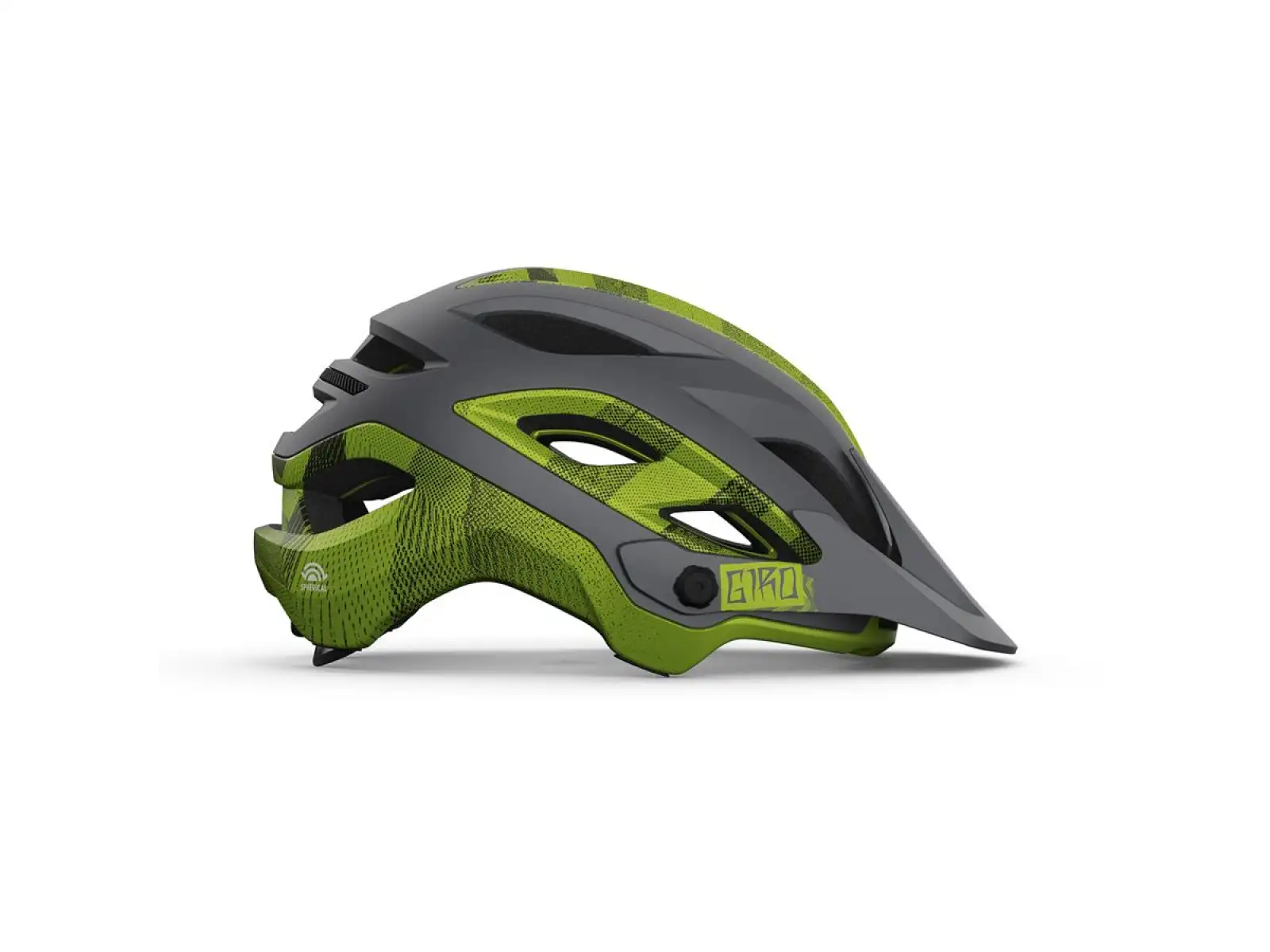 Giro Merit Spherical helmet Mat Metalic Black/Lime