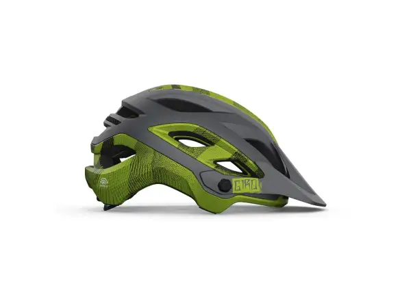 Giro Merit Spherical helmet Mat Metalic Black/Lime