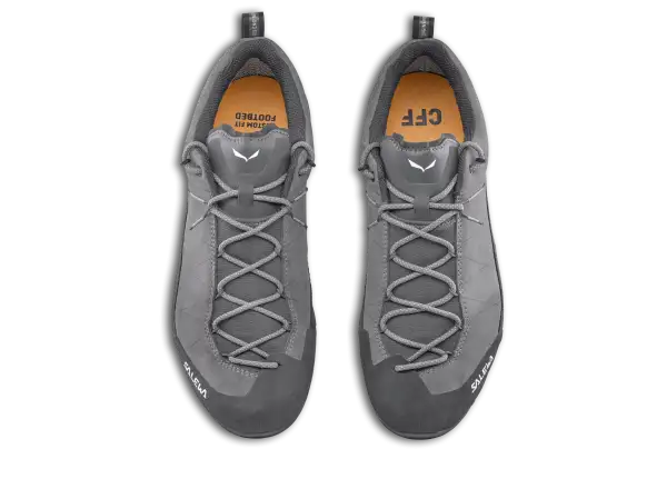 Salewa Wildfire Leather 2 GTX men's hiking shoes Quiet Shade/Black