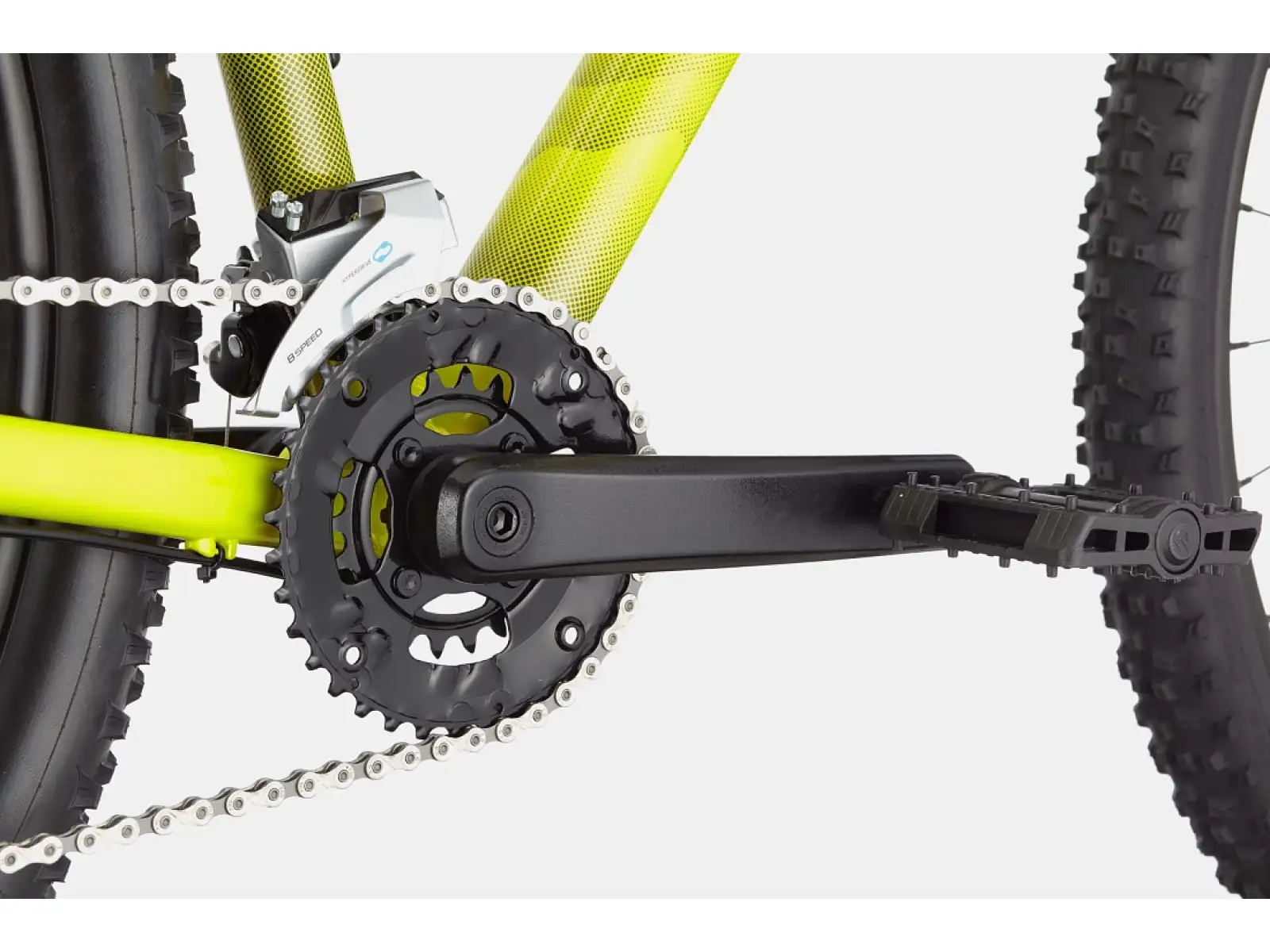 Cannondale Trail 8 27.5" mountain bike Highlighter