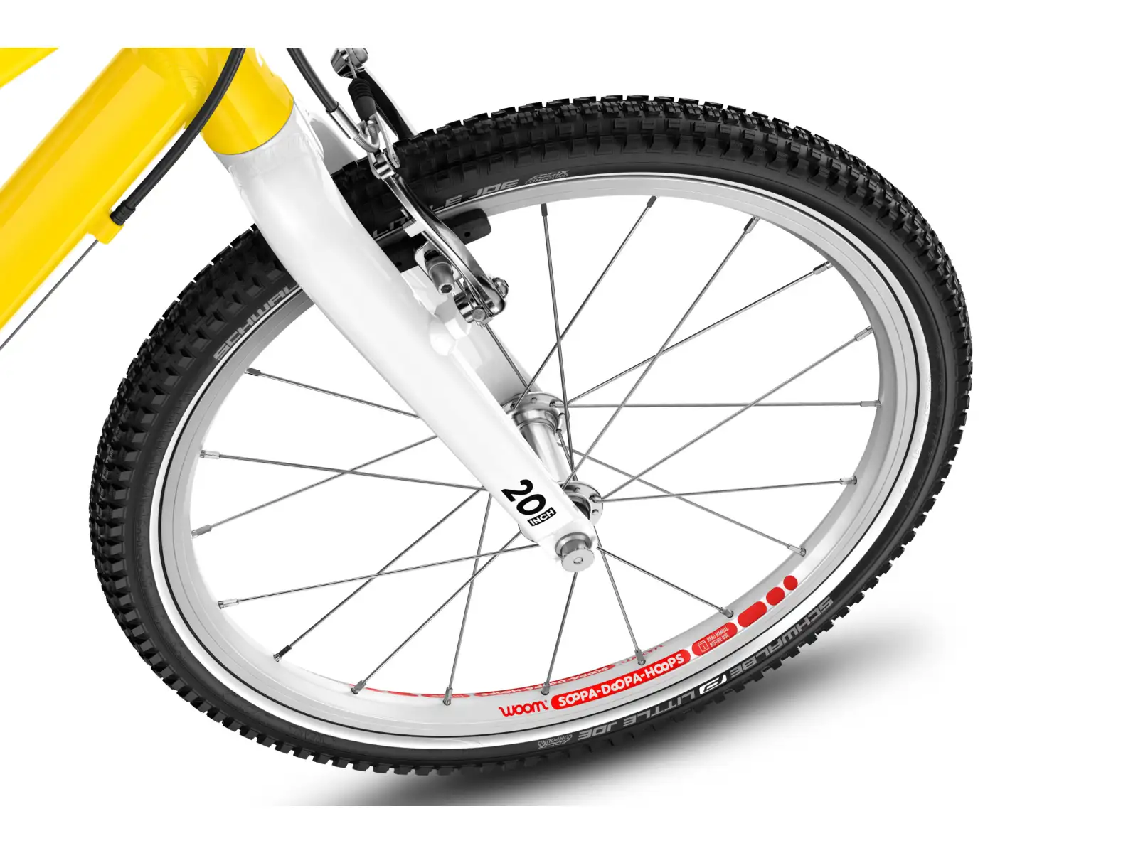 Woom GO 4 children's bike 20" Vibrant Yellow
