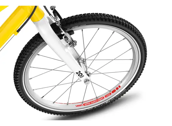 Woom GO 4 children's bike 20" Vibrant Yellow