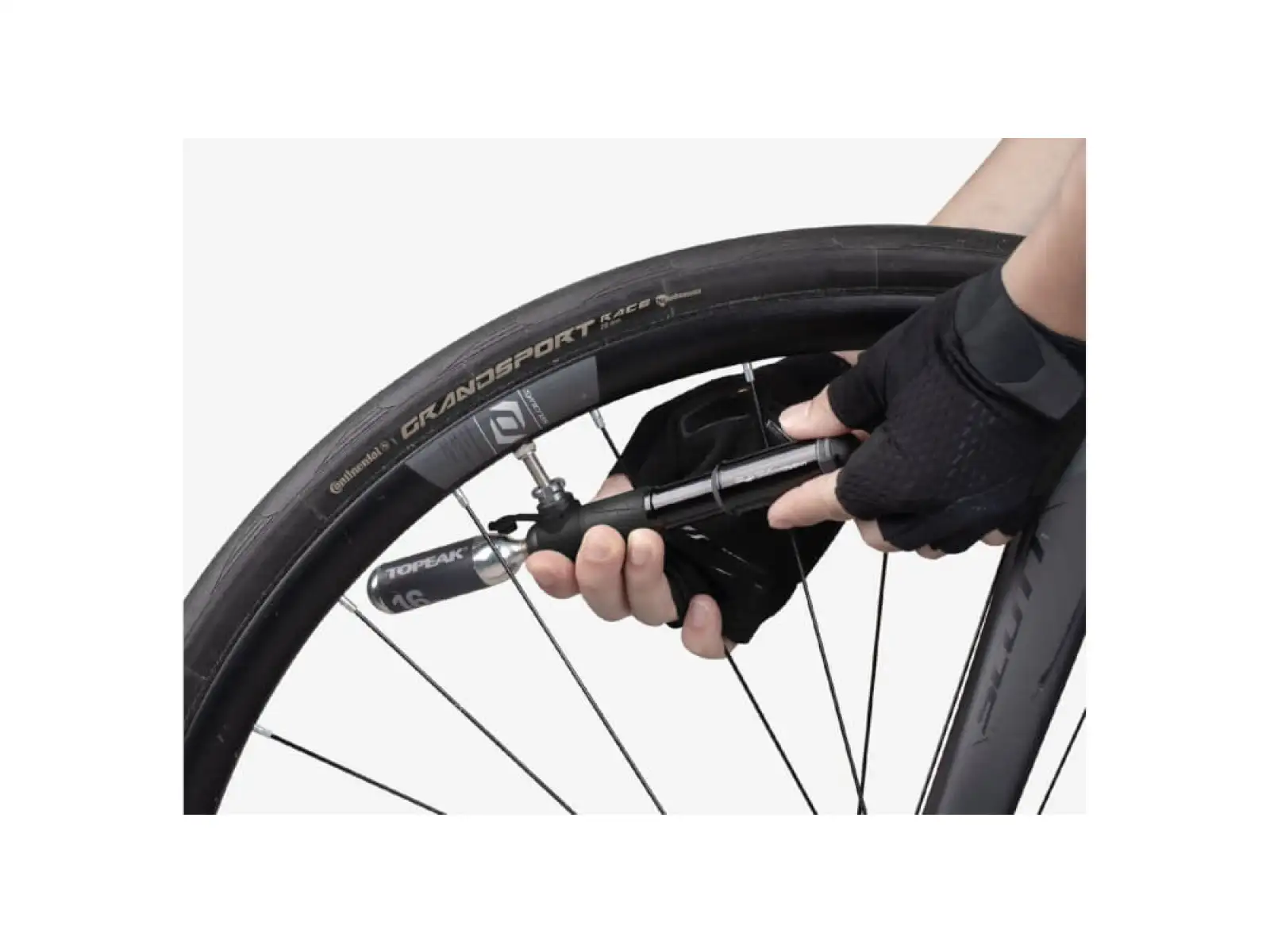 Topeak Hybrid Rocket HP mini pump black