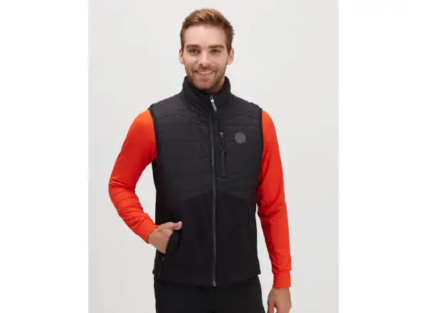 Silvini Grotte men's insulated vest Black/Cloud