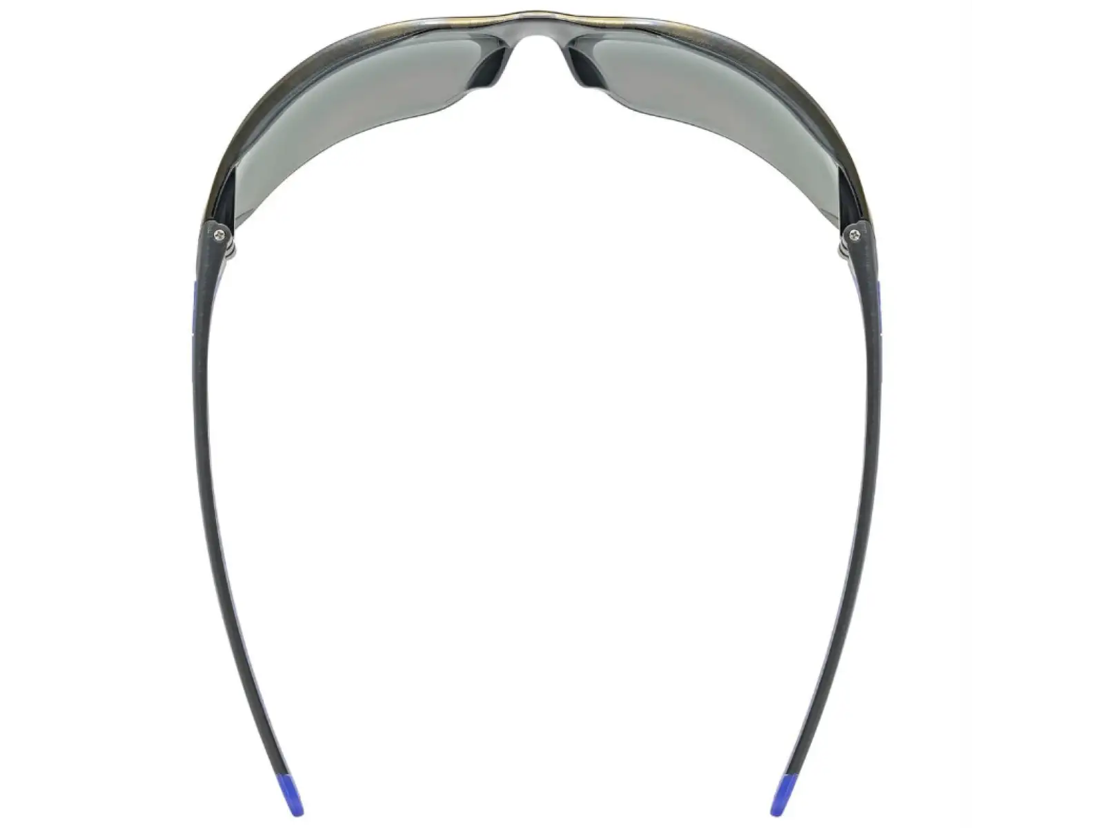 Uvex Equate glasses Black/Blue Matt/Mirror Blue