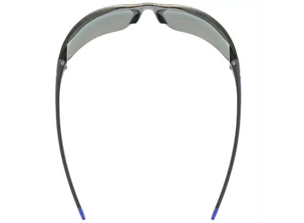 Uvex Equate glasses Black/Blue Matt/Mirror Blue