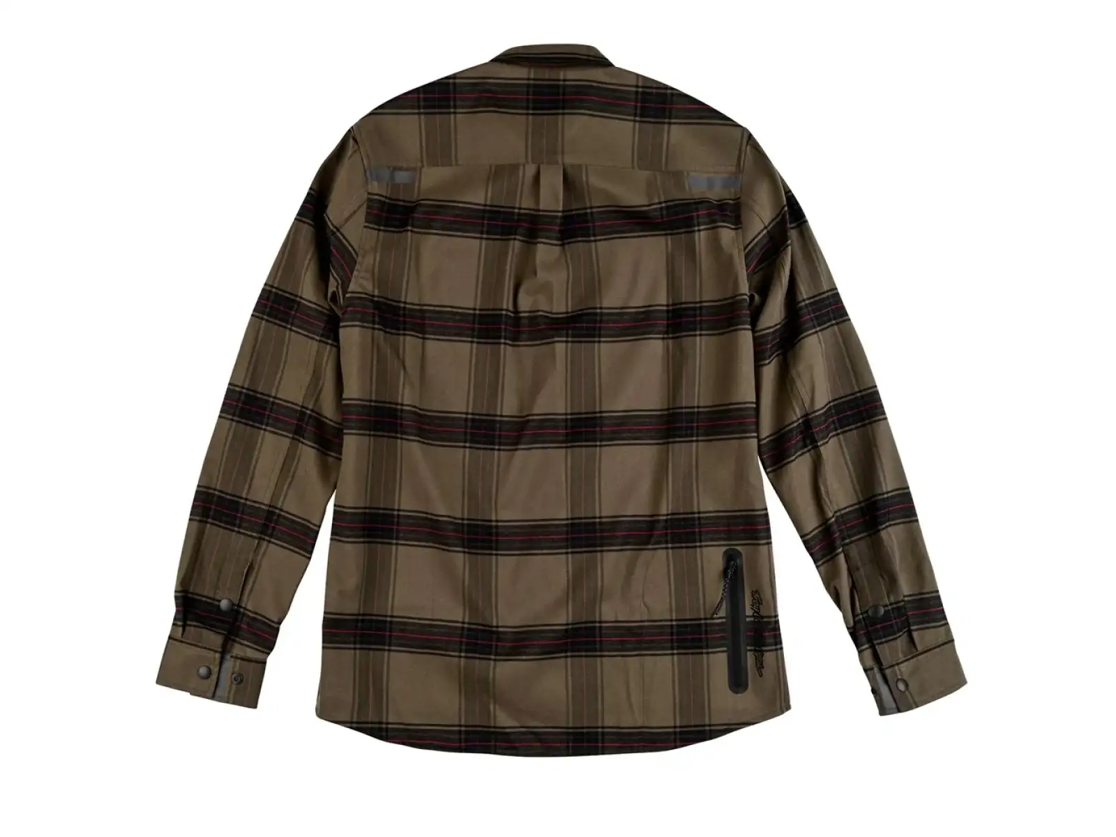 Troy Lee Designs Grind Flannel Paid men's shirt Dark Pine