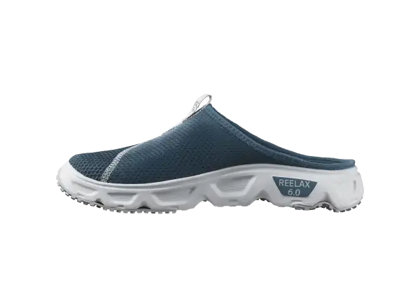 Salomon Reelax Slide 6.0 men's slippers Blue Ashes/White/Pearl blue